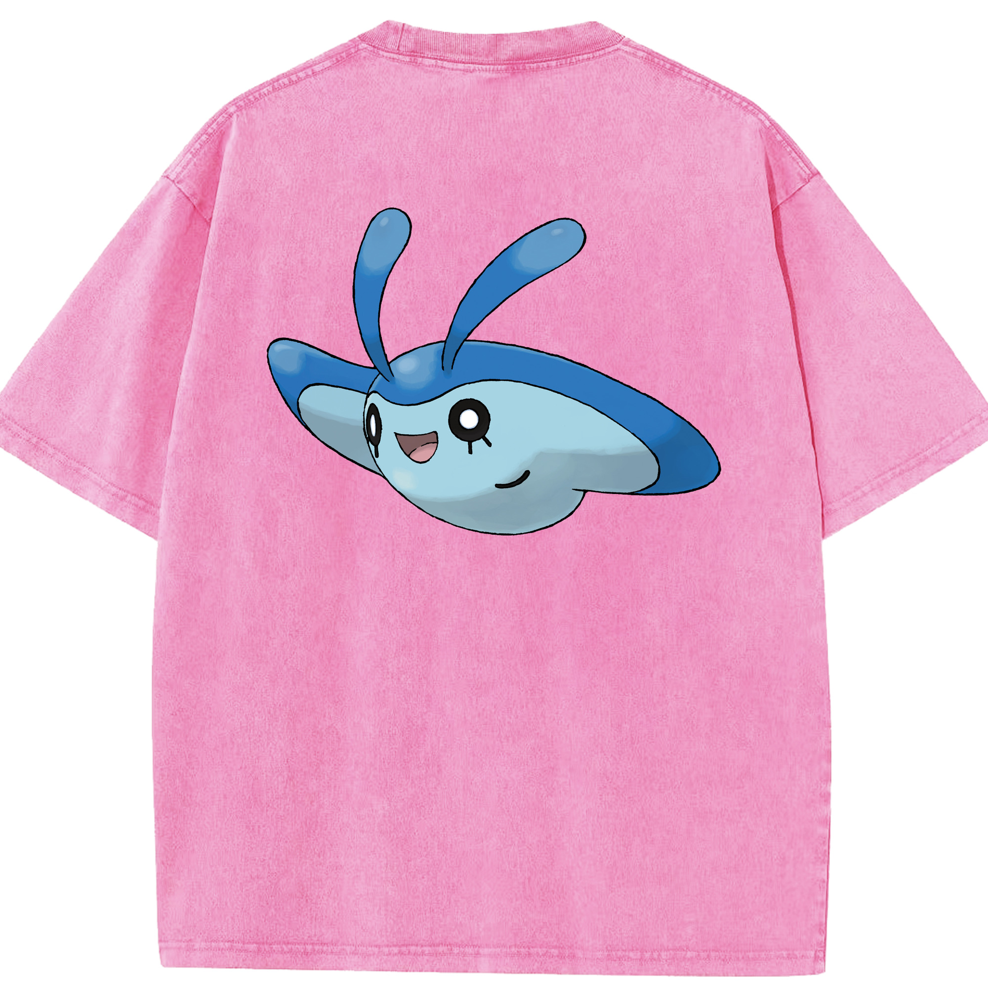 （画像用） ポケットモンスター Pokémon 綿100% ヴィンテージ風 半袖Tシャツ（背面プリント）
